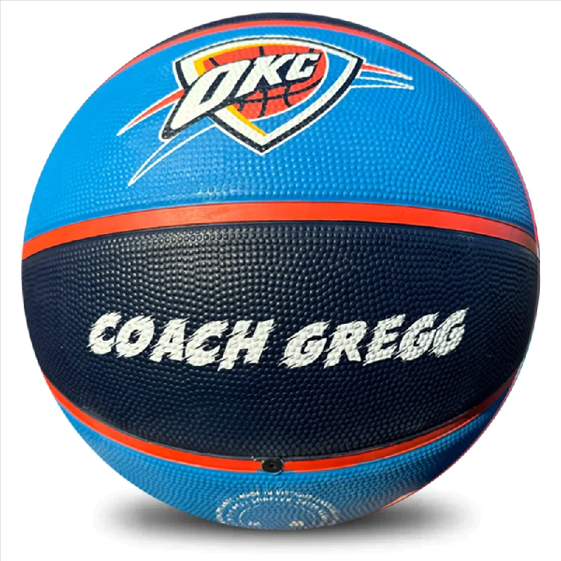 Personalised NBA Official Oklahoma Thunder Team Basketball (SIZE 7)