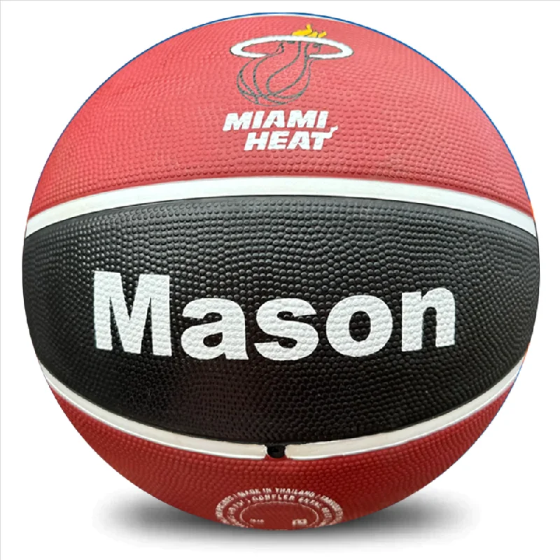 Personalised NBA Official Miami Heat Team Basketball (Size 7)