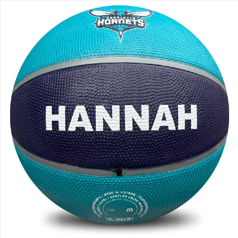 Personalised NBA Official Charlotte Hornets Team Basketball (SIZE 7)