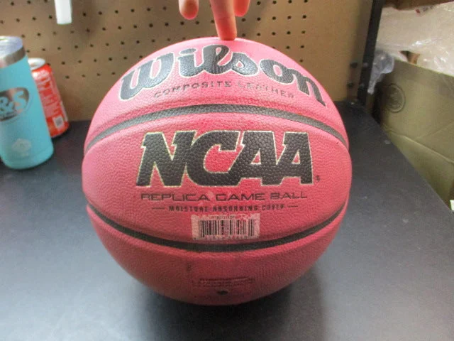 Used Wilson NCAA Replica Game Ball 28.5 Composite Basketball