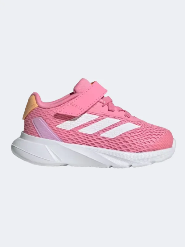 Adidas Duramo Sl Infant Girls Running Shoes Pink/White/Haze