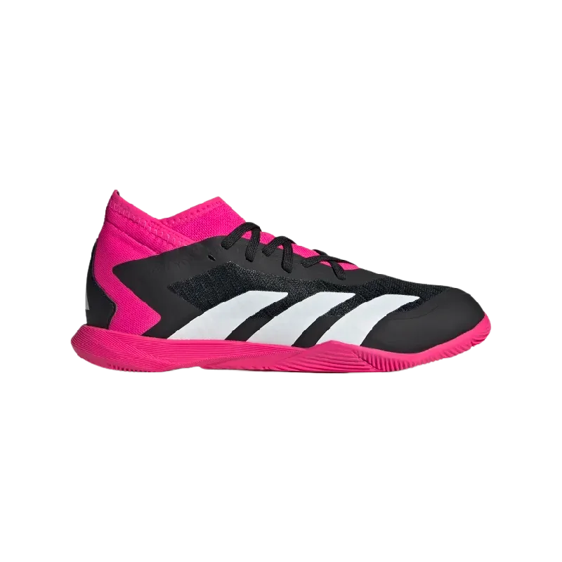 ADIDAS JR PREDATOR ACCURACY.3 IC- Core Black / Cloud White / Team Shock Pink 2