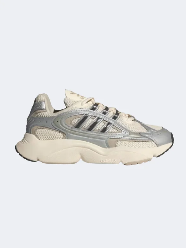 Adidas Ozmillen Women Original Shoes White/Carbon/Beige