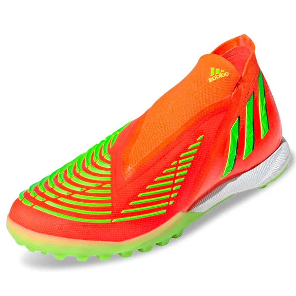 adidas Predator Edge.1 Turf Soccer Shoes (Solar Red/Solar Green)