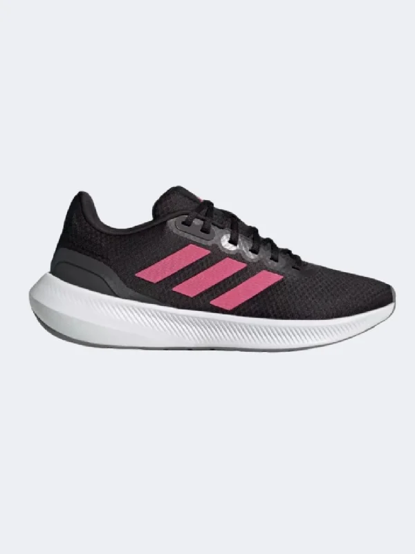 Adidas Runfalcon 3.0 Women Running Shoes Black/Magenta/Grey