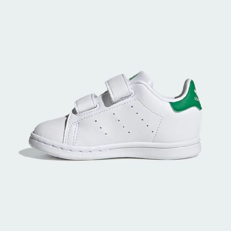 Adidas Stan Smith Infant-Boys Original Shoes White/Green