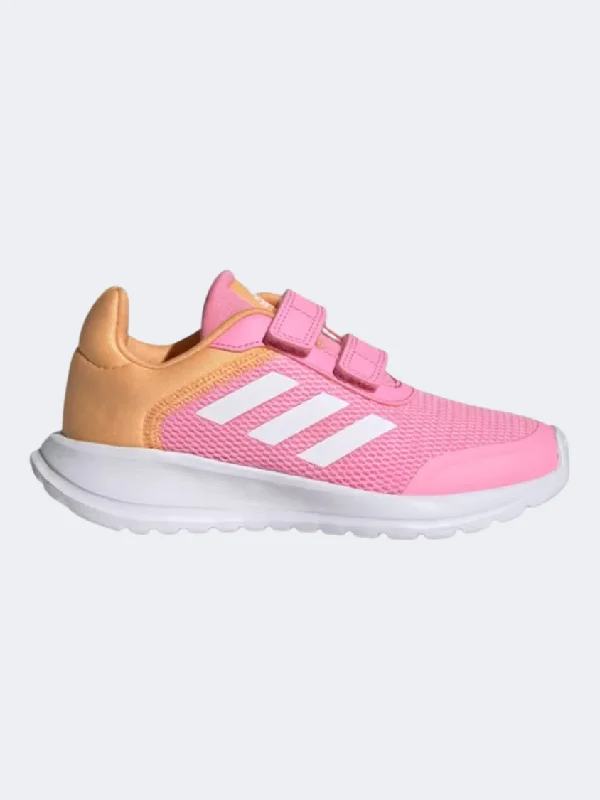 Adidas Tensaur Run 2 Ps Girls Running Shoes Pink/White/Orange