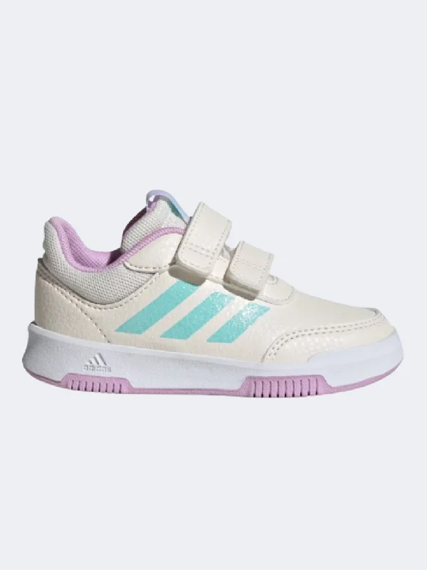 Adidas Tensaur Sport 2 Infant Girls Sportswear Shoes White/Aqua/Lilac