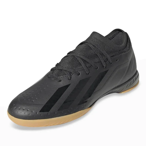 adidas X Crazyfast.3 Indoor Soccer Shoes (Core Black/Core Black)