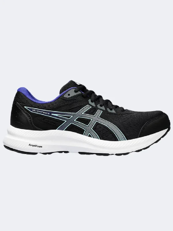 Asics Gel Contend 8 Women Running Shoes Black/Aquarium