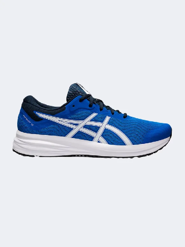 Asics Patriot 12 Men Running Shoes Electric Blue