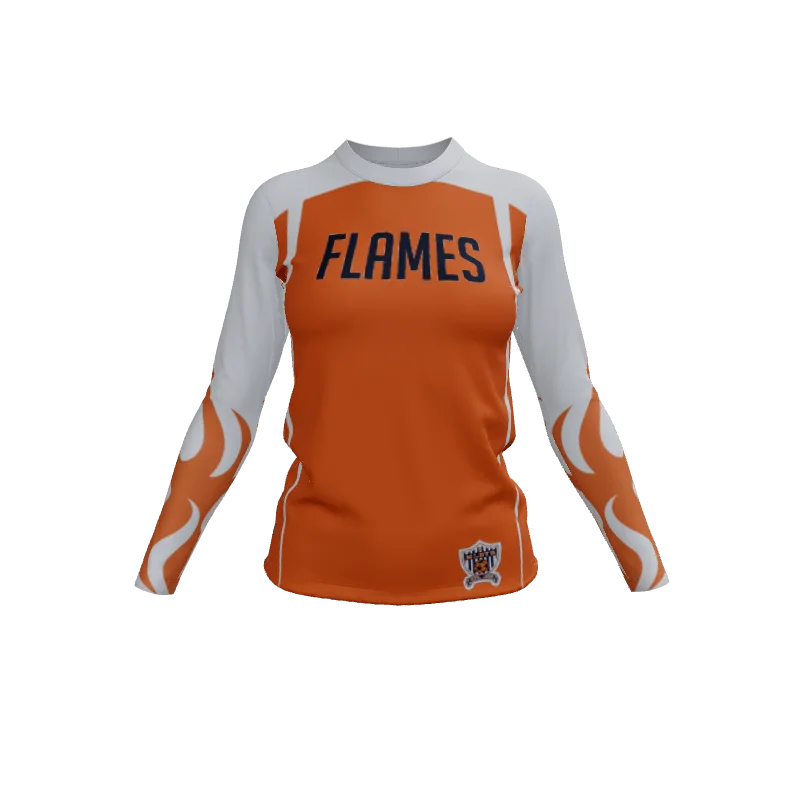 Ladies Custom Jerseys Fated Ladies ECO Long Sleeve Crew Jersey. (x 11)