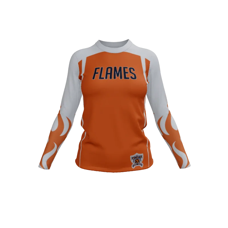 Ladies Custom Jerseys Fated Ladies ECO Long Sleeve Crew Jersey. (x 10)