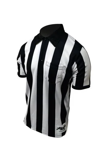 Honig's 2" Stripe Short Sleeve Jersey With Position/number Placket on back.