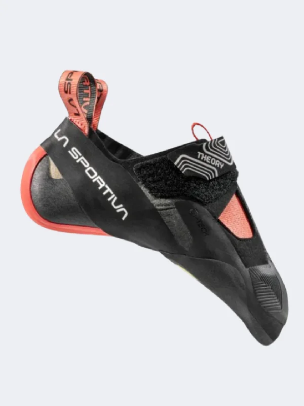 La Sportiva Theory Women Climbg Shoes Black/Hibiscus