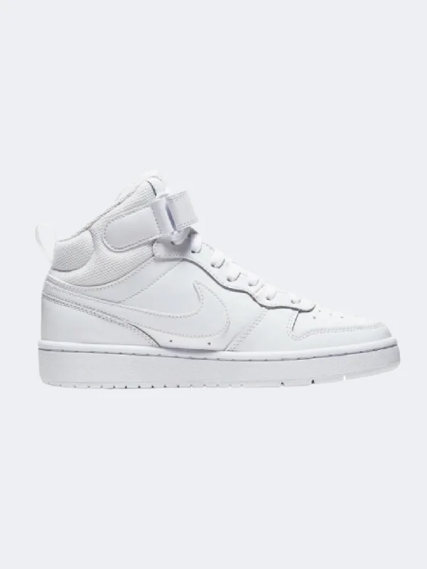 Nike Court Borough 2 Gs-Unisex Lifestyle Shoes White