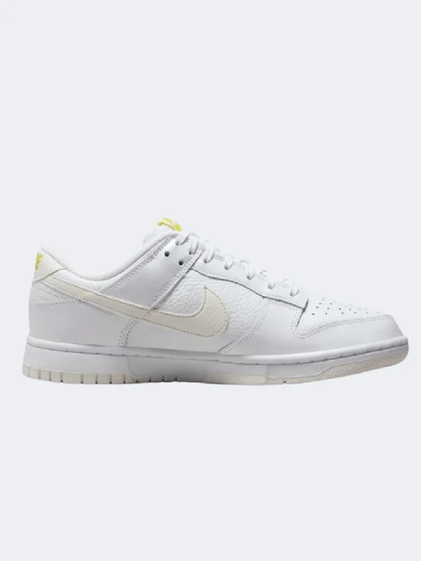 Nike Dunk Low Women Lifestyle Shoes White/Yellow/Sail