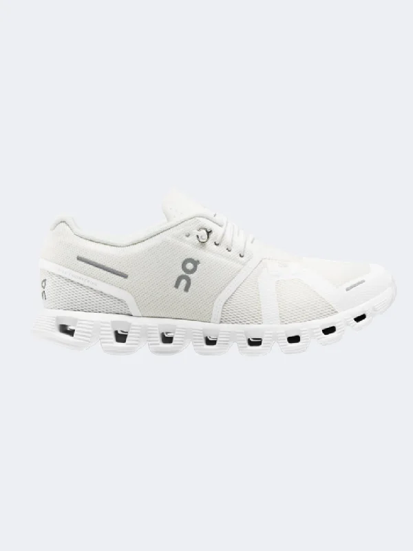 On Cloud 5 Men Lifestyle Shoes Undyed White