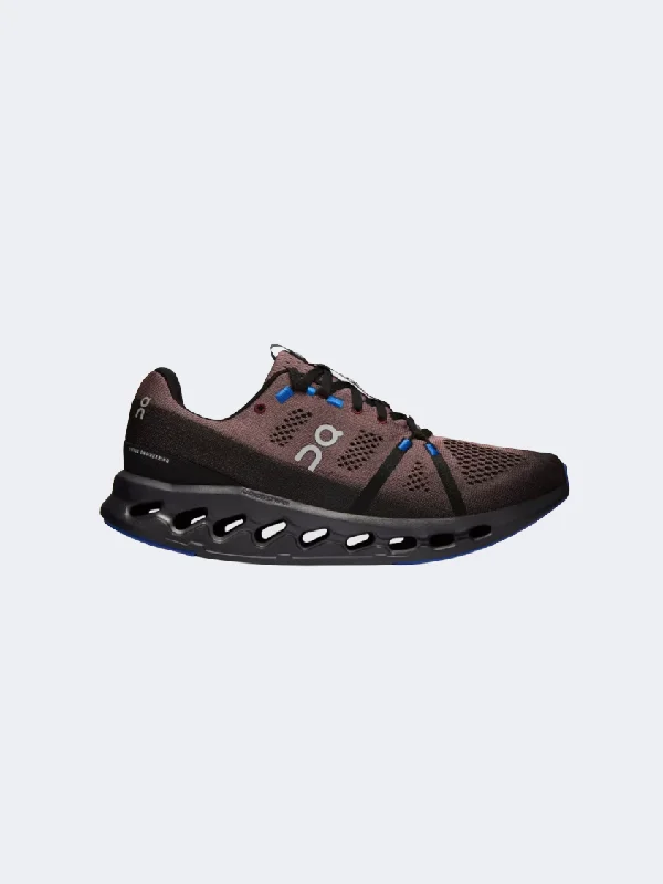 On Cloudsurfer Men Running Shoes Black/Cobalt