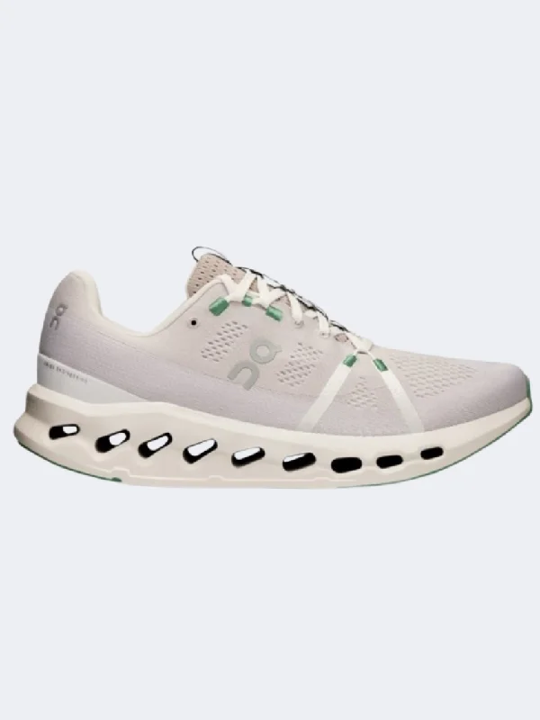 On Cloudsurfer Men Running Shoes Pearl/Ivory