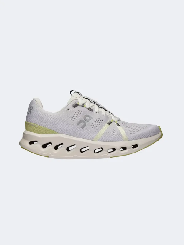 On Cloudsurfer Women Running Shoes White/Sand