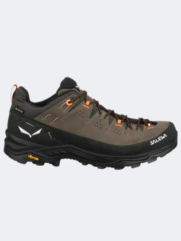 Salewa Alp Trainer 2 Men Hiking Shoes Brown Bungee/Black