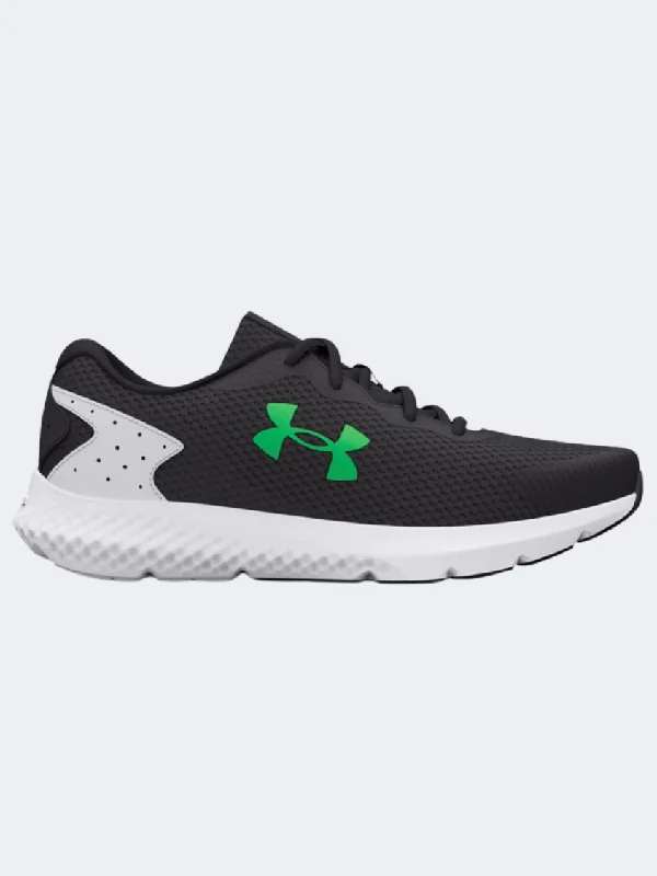 Under Armour Charged Rogue 3 Men Running Shoes Jet Grey/Halo Grey