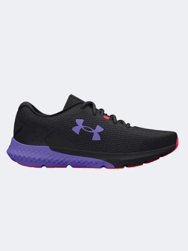 Under Armour Charged Rogue 3 Women Running Shoes Black/Violet