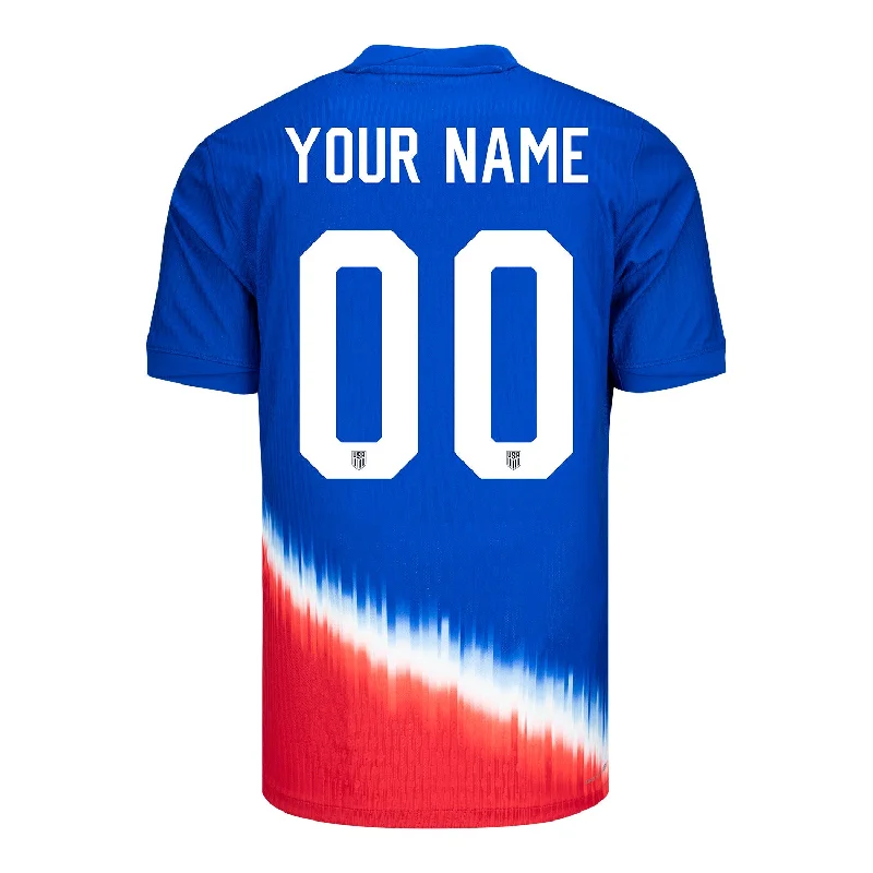 Men's Nike USWNT 2024 Personalized American Icon Away Match Jersey