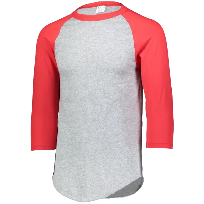 Heather Grey/Red