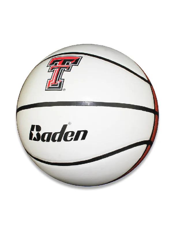 Baden Texas Tech Double T Premium Autograph Full Size Basketball