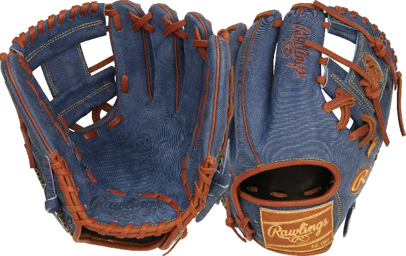 Rawlings Heart of the Hide Pro Denim Series PRO204-2D Infield Glove - 11.5"